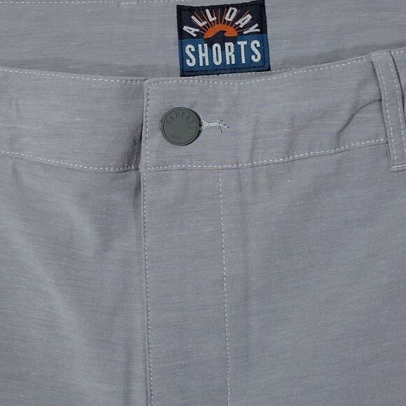 Faherty All Day Shorts Mens Size 38 Hybrid Stretch Performance Chino Golf Gray - Picture 7 of 13